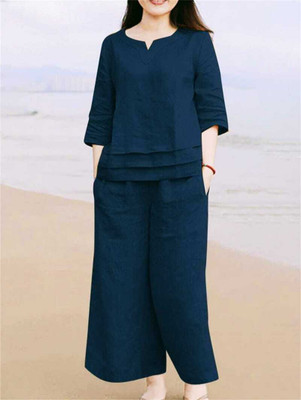 Ramyka Top Palazzos Co-ords Set