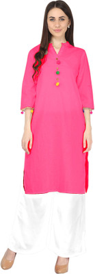Luvyanshi Traders Women Kurta Palazzo Set