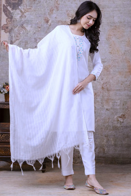 Shozaai Collection Women Kurta Pyjama Dupatta Set