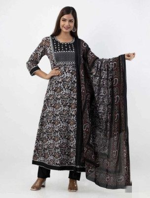 Parth Fab Women Kurta Pant Dupatta Set