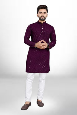 Metro Traders Men Kurta Pyjama Set