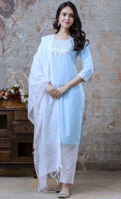 AUZAAI COLLECTION Women Kurta Pyjama Dupatta Set