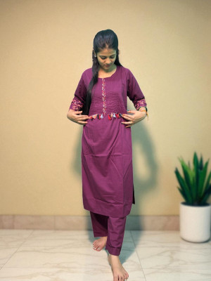 llizasboutique Women Kurta Pant Set