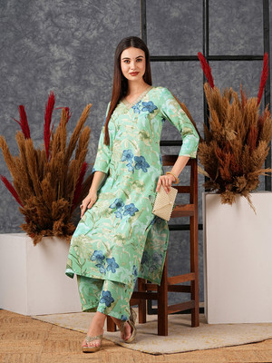 Gosriki Women Kurta Palazzo Set