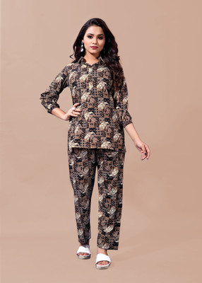 Vimalnath Synthetics Tunic Pant Co-ords Set