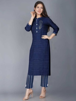 todi fashion hub Women Kurti Pant Set