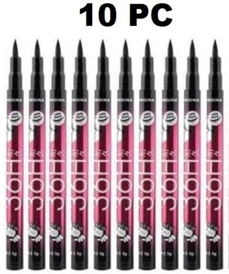 QRIOS waterproof liquid eye liner 36 hours stay good quality 2.5 g(Black)