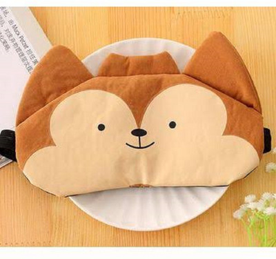 BlissMask Cute Fox Design Eye Mask for sleeping with adjustable Straps(0 g)