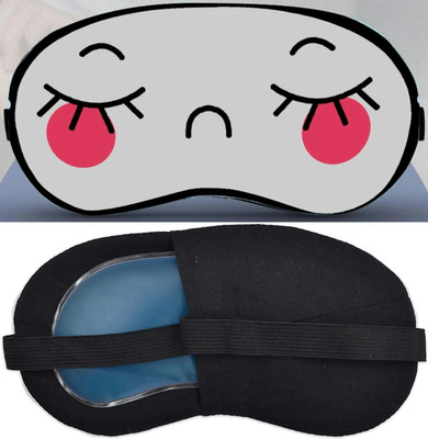 NEEVA ENTREPRISE Adjustable Ice Pack Eye Mask for Dark Circles and Custom Fit(150 g)