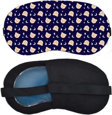 JINEESO Eye Mask with Cooling Gel Insert – For Night Use.(150 g)