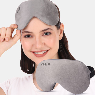 Ymir Nap Eye Mask For Sleeping Smooth Sleeping Mask, Sleep Mask With Adjustable Strap Eye Shade(Grey)