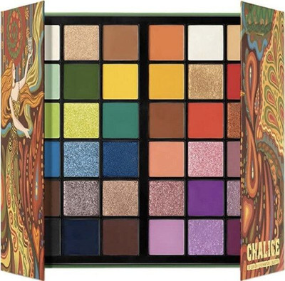 EZELFLOW BEAUTY Chalice 36 Color Eyeshadow Palette, Eyeshadow Matte Shimmer Finish 30.8 g(Make up Palette Highly Pigmented Colorful Powder - Multicolor)