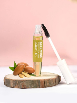 BELLAVITA GrowBrow - Eye Brows EyeLash Hair Growth & Volume Serum 12 ml(Transparent)