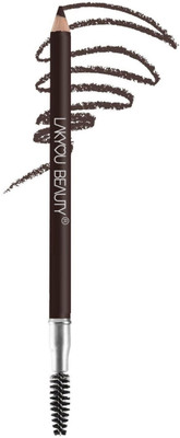 Lakyou Beauty eyebrow Pencil With Brush Brown| Dual-Ended Pencil for Defined Brows(Brown)