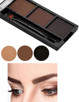 Wiffy Perfect Brow 3 in-1: Brow Powder, Eyebrow Palette, Multi color 20 g(multicolor)