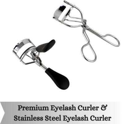 Zqugi THE Premiers Premium eyelash curler For Make your eyes look more dramatic Combo (Pack of 2)
