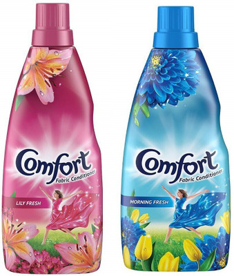 Comfort Fabric Conditioner Lily Fresh[ 210 ml ]&Morning [ Pack Of 2*210 ml ](2 x 210 ml)
