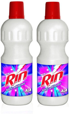 Rin Ala FABRIC WHITENER (Pack of 2) 200 ml each Fresh Fabric Whitener(2 x 200 ml)