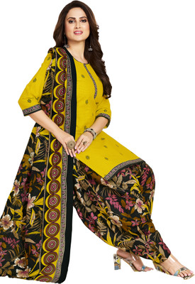 SHREE JEENMATA COLLECTION Printed Kurta, Patiala & Dupatta Set