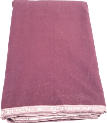 WELYK Velvet Solid Multi-purpose Fabric