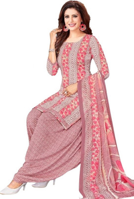 HouseOfCommon Crepe Printed Salwar Suit Material