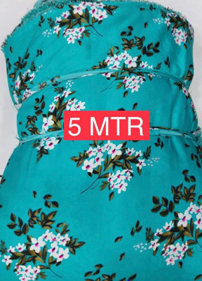 Woms Fashion Crepe Printed Kurta Fabric