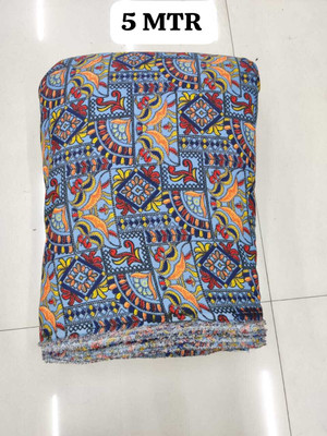 HIGHLANDING FASHION Crepe Printed Kurta Fabric