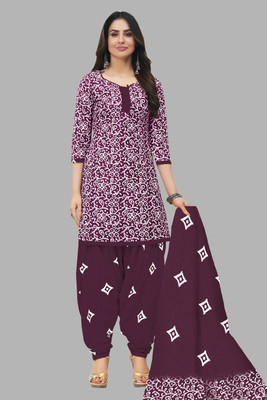 SHREE JEENMATA COLLECTION Printed Kurta, Patiala & Dupatta Set