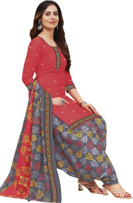 SHREE JEENMATA COLLECTION Pure Cotton Printed Salwar Suit Material