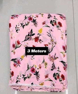 Arupal Enterprise Crepe Printed Kurta Fabric