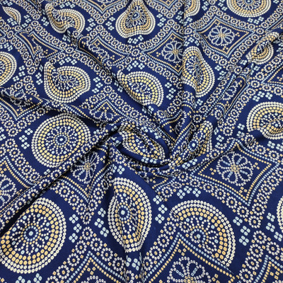 vriti fashion Crepe Printed Kurta Fabric