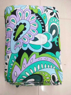 HIGHLANDING FASHION Crepe Printed Kurta Fabric