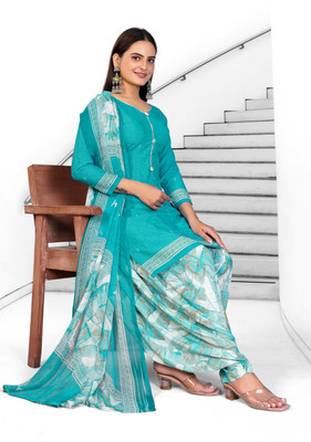 SIMPLYETHNIC Printed Kurta, Salwar & Dupatta Set
