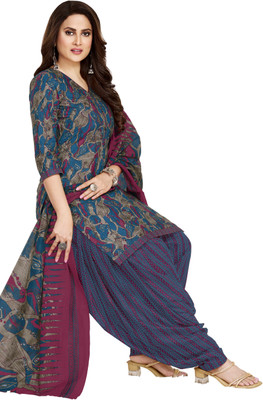 SHREE JEENMATA COLLECTION Printed Kurta, Patiala & Dupatta Set
