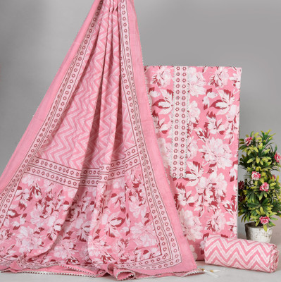 Hastkala Pure Cotton Printed Salwar Suit Material