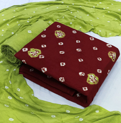 Blissta Viscose Rayon Printed Salwar Suit Material