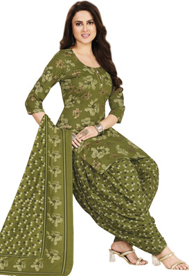 SHREE JEENMATA COLLECTION Printed Kurta, Patiala & Dupatta Set