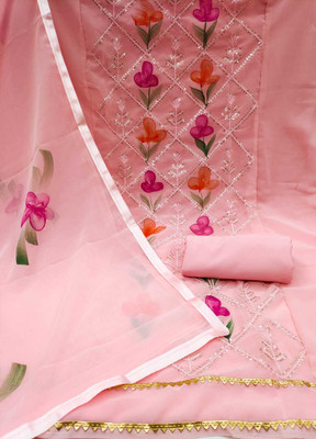 Stylebhawani Georgette Printed Salwar Suit Material