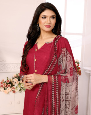Shree Sarvottam Fashion Crepe Paisley Salwar Suit Material