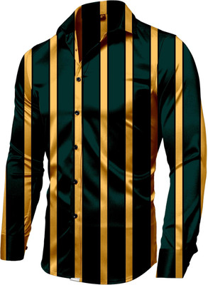 FINER FOLK Polycotton Striped Shirt Fabric