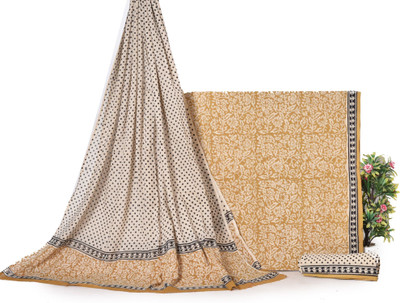 Hastkala Pure Cotton Printed Salwar Suit Material