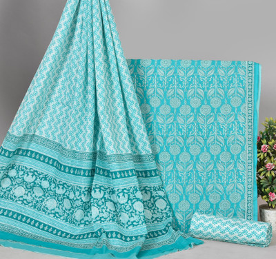 Hastkala Pure Cotton Printed Salwar Suit Material