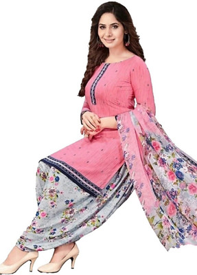 THIRA Crepe Printed Salwar Suit Material
