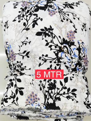 Woms Fashion Crepe Printed Kurta Fabric