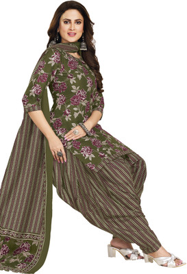SHREE JEENMATA COLLECTION Printed Kurta, Patiala & Dupatta Set
