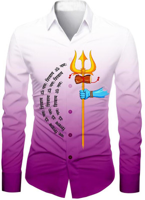 AviraEnterprise Polycotton Printed, Colorblock Shirt Fabric