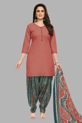 SHREE JEENMATA COLLECTION Printed Kurta, Patiala & Dupatta Set