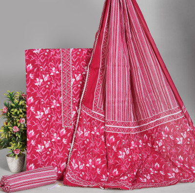 Hastkala Pure Cotton Printed Salwar Suit Material