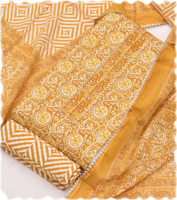 Hastkala Pure Cotton Printed Salwar Suit Material