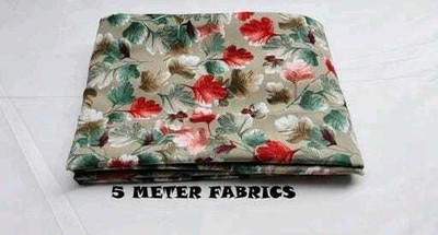 UNIQUE ENTERPRISE Crepe Solid, Printed Kurta Fabric